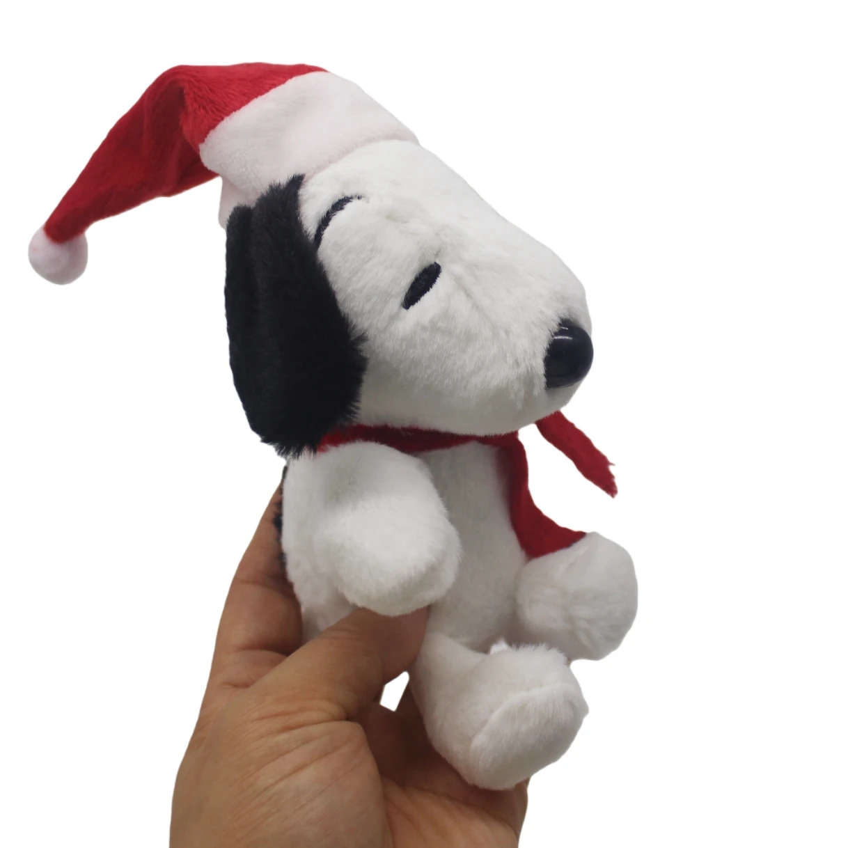 12piece 15CM Peanuts Christmas Snoopy Plush pendant toys Christmas snoopy Christmas tree ornament decoration toys toys