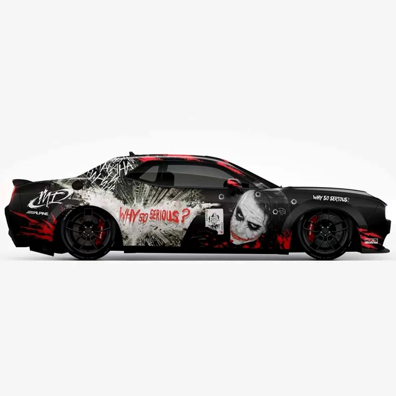 Pattern Custom Design 1.52*20m Car Full Body Wrap TPU Self-Healing PPF Film Air Channel Printed Vehicle Vinyl Wrap
