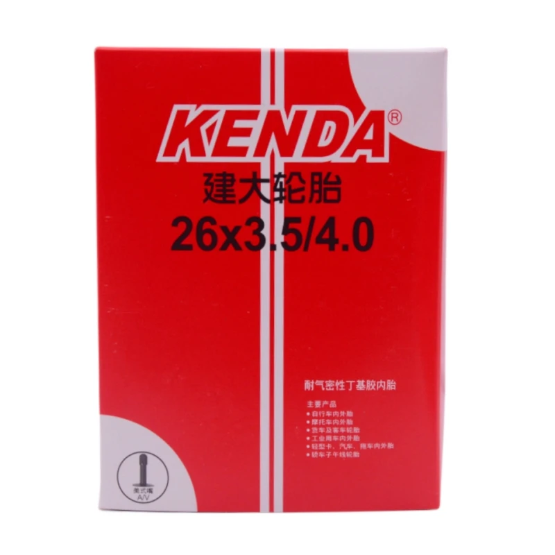 

KENDA Fat Bicycle Tubes 20/26x3.5-4.0 inch For Electric Fat Bike Snow Beach Bicycle Tire