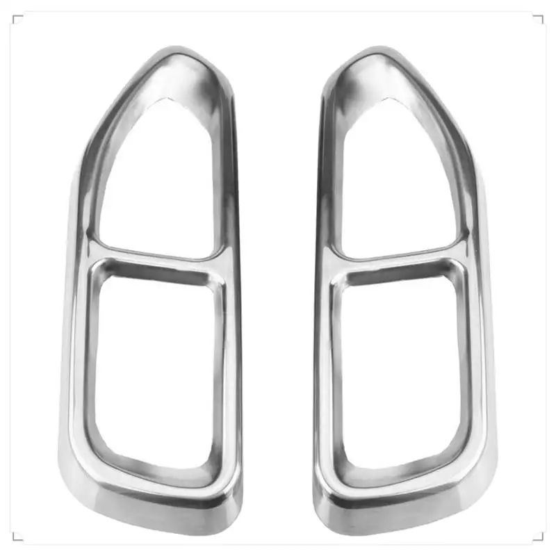 

Tailpipe Trim Frame Exhaust Trim Cover Car For BMW 7 Series 730 740 750Li 2016-2018 Accessories