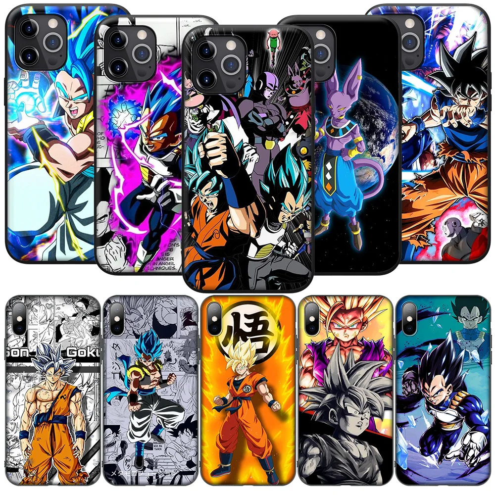 SO156 Super Saiyan G-Goku Cover Phone Case for iPhone 12 11 X XS XR Pro Max 6 6s Plus SE