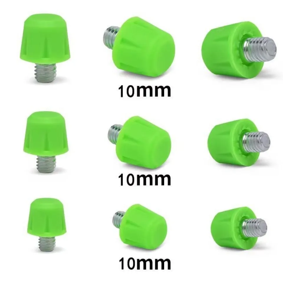 12 Tacos Fútbol Profesionales M6 – 7mm Y 10mm, Con Llave, Compatible Nike Y Adidas, Metal Y Nailon