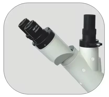 فحص صناعي قياس الميتالوغرافية 1000X ثلاثي العينيات مجهر معدني مقلوب XJP-403 #4