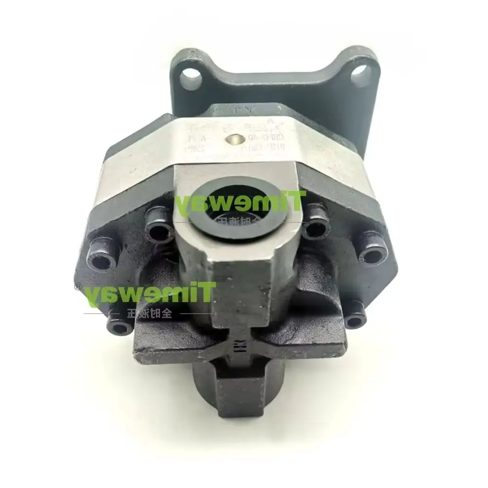 CBFC Hydraulic Gear Pump CB-F30 CB-FC40 High Pressure Gear Pump Forklift Loader Pump 6teeth Spline Shaft Left Hand Rotation