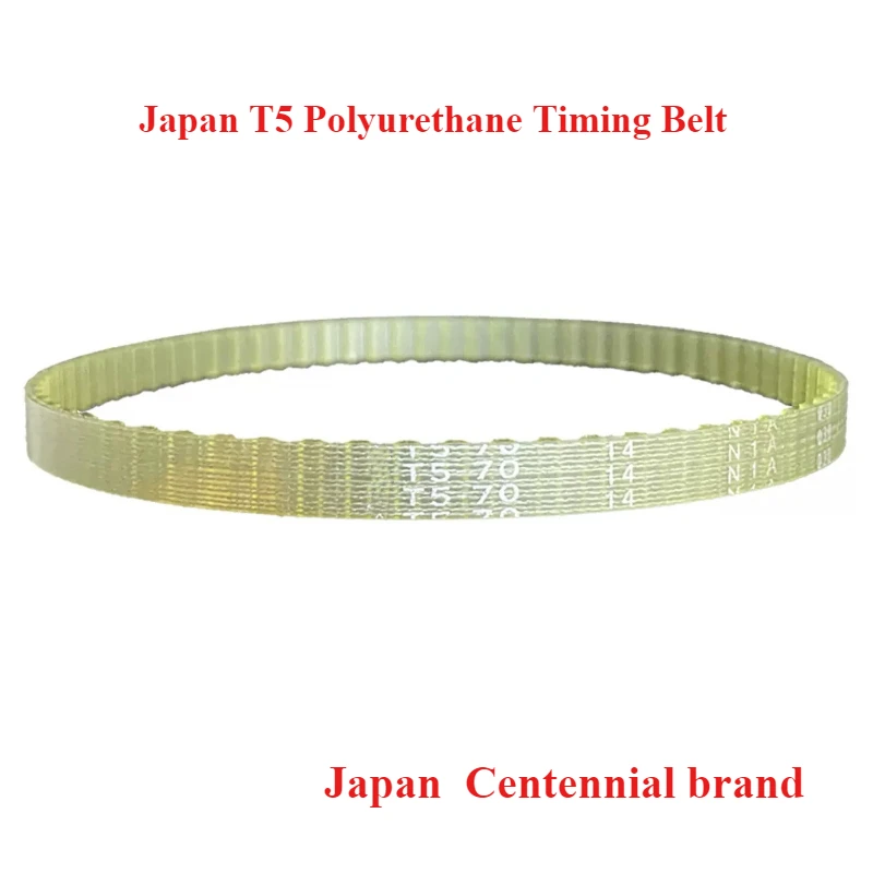 

T5-71 T5-72 T5-73 T5-75 T5-78 Япония Полиуретановый ремень ГРМ T5 для записи данных, Facsimile, швейных станков, 3D-принтеров