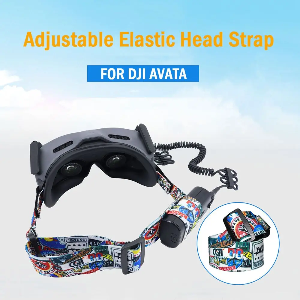 New Elastic Band Spare Parts Headband Colorful Head Strap Replacement For DJI Avata Goggles 2