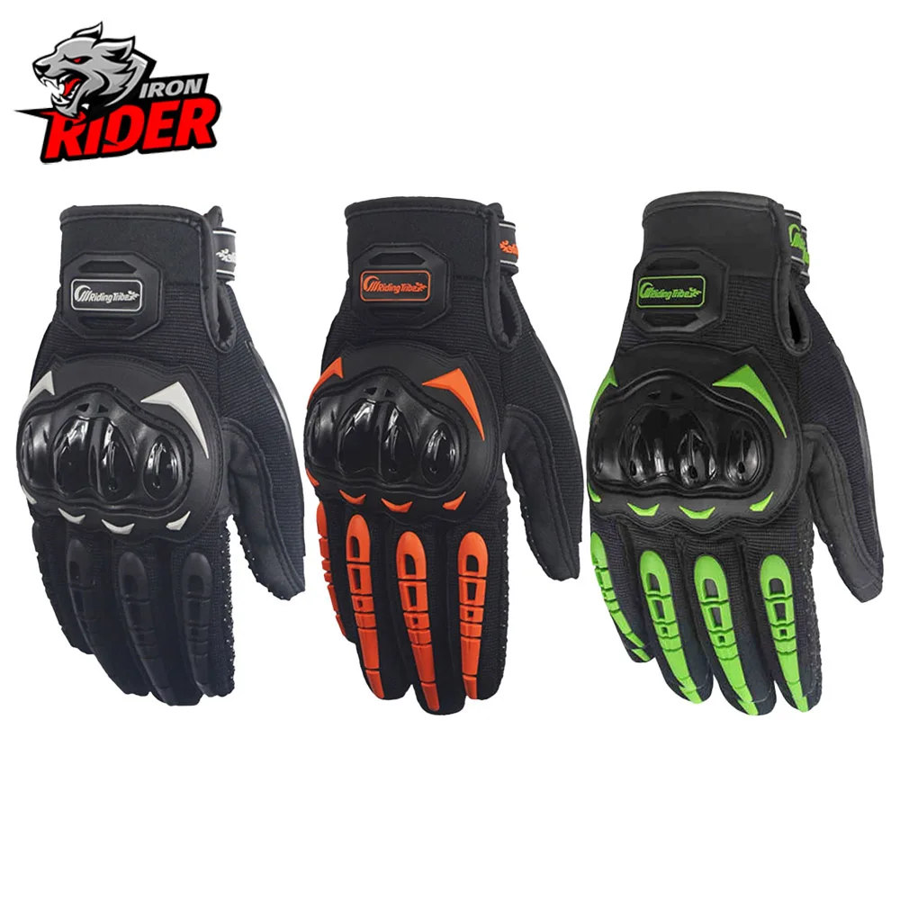 

Summer Motorcycle Gloves Anti Drop Breathable Off-road Motorcycle Riding Gloves Anti Drop Touch Screen Outdoor Riding Gloves
