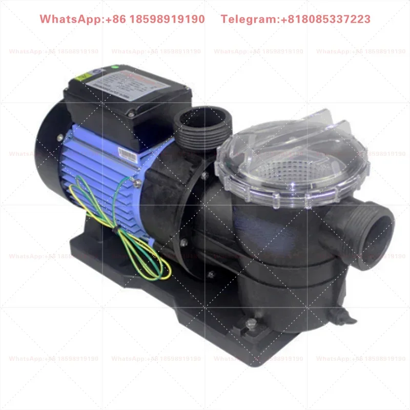 Lingxiao 1HP Electric Swimming Pool Water Circulation Pump With Pre Filter For Pool Sand Filter System