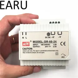 15W 30W 45W 60W Single Output 5V 12V 15V 24V Industrial Din Rail Power Supply Switch DR-15 DR-30 DR-45 DR-60 -5/12/15/24