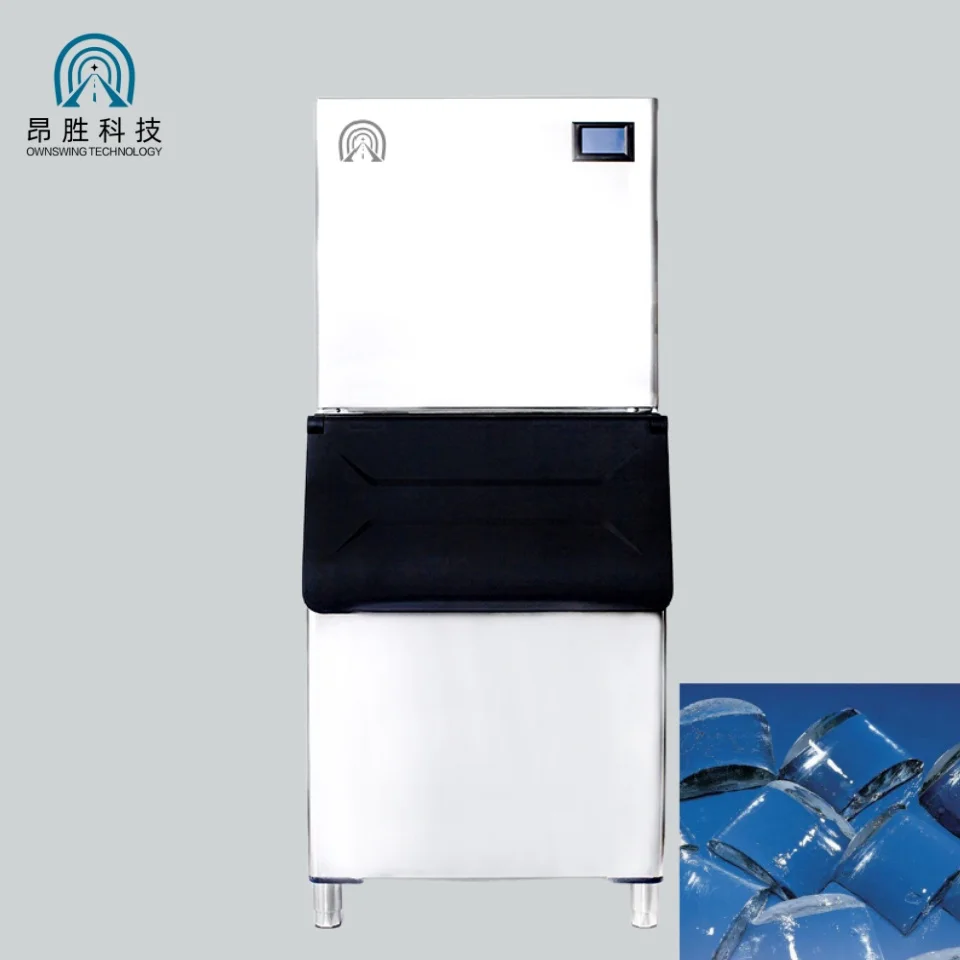 454kg/24h Energy Saving Crescent Ice Maker 24-hour Automatic Machine for Professional Commercial Business Beverage Station