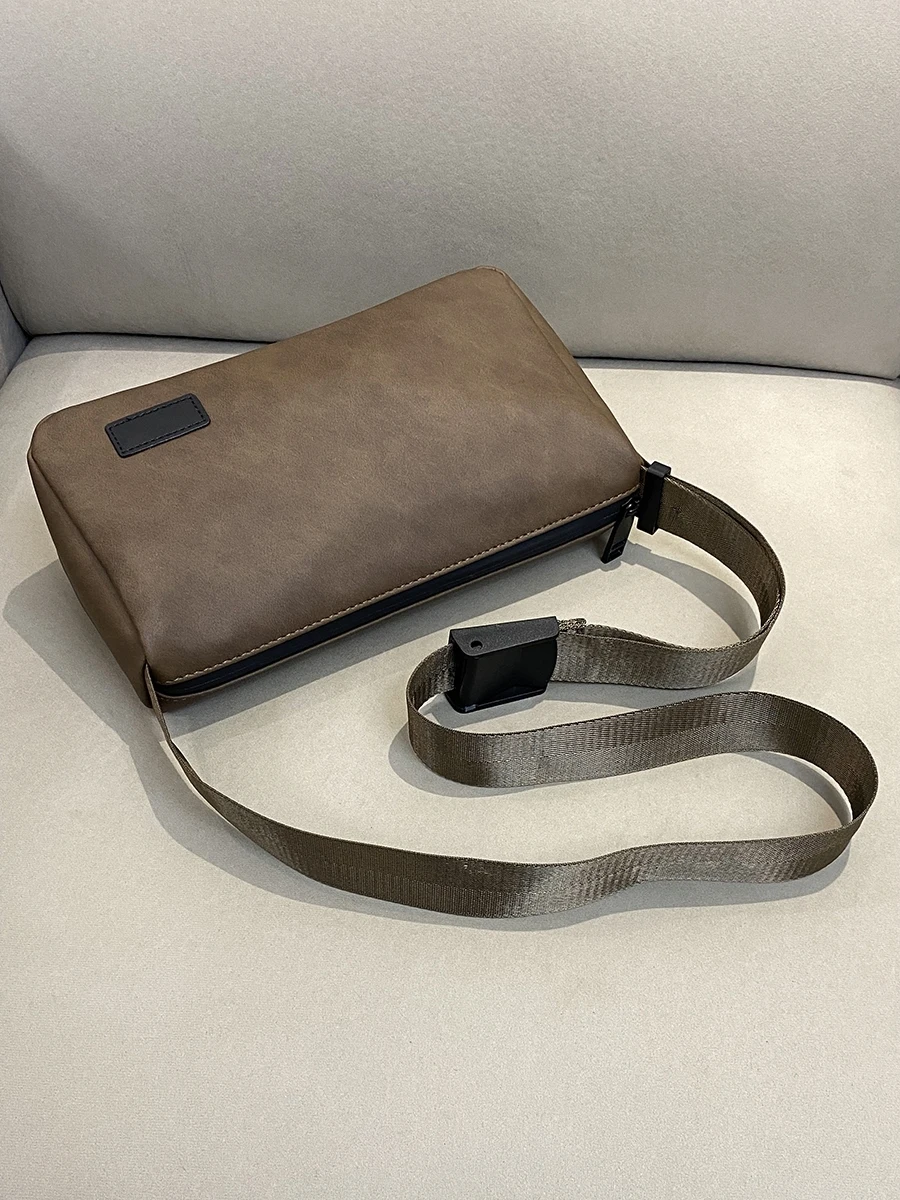 

Модная мужская сумка через плечо, водонепроницаемая повседневная сумка на одно плечо Briti Sle, маленькая корейская модная сумка через плечо