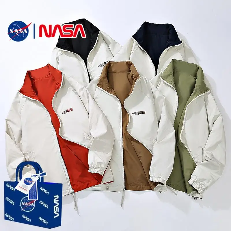 

ex Двусторонняя одежда с воротником-стойкой Jaet Faionable Модная верхняя одежда Полиэфирное волокно Семидосторонняя обычная длина