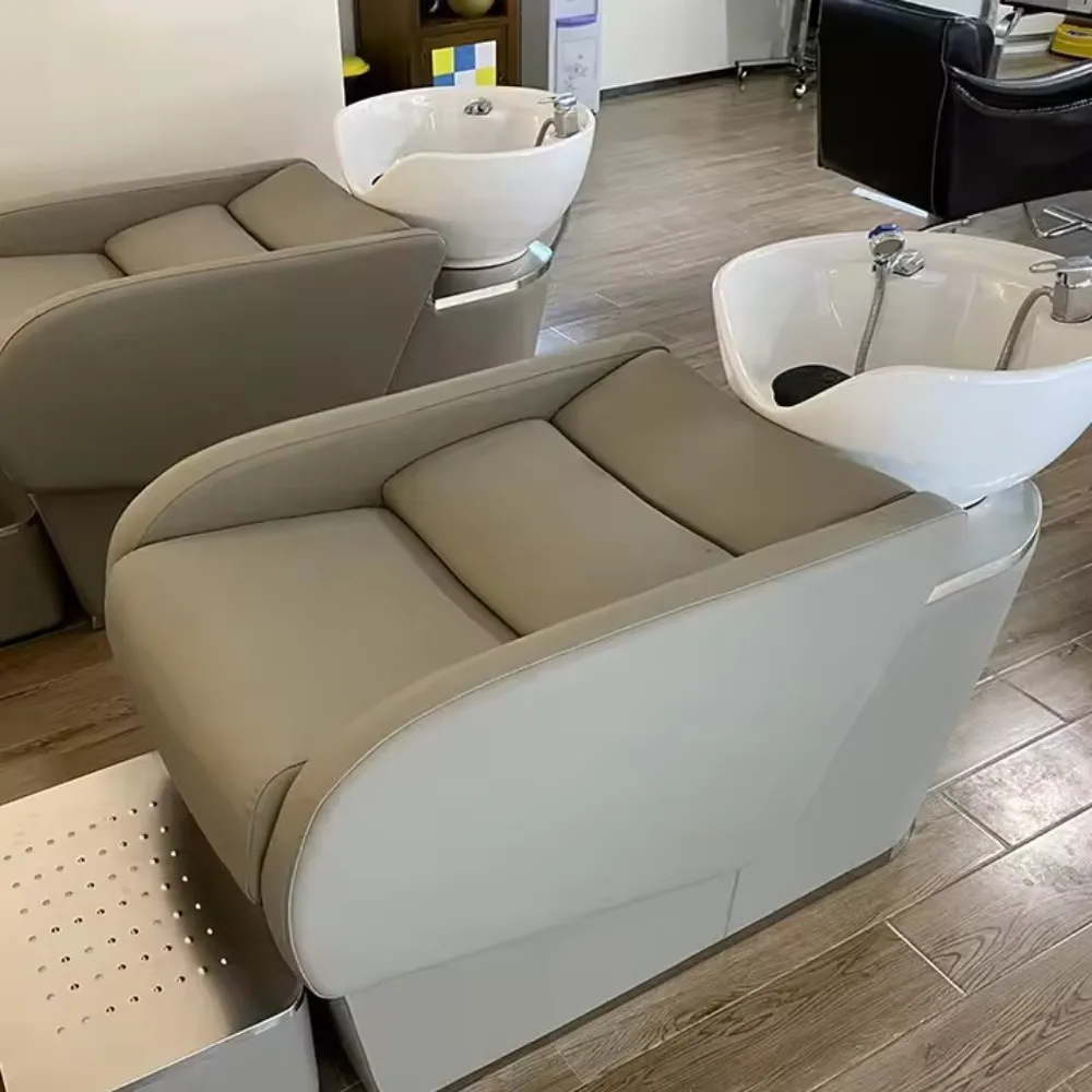 

Modern Durable Shampoo Bed Hair Salon Beauty Salon Special Shampoo Chair Salon Furniture Synthetic Leather
