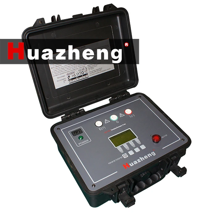 Huazheng Electric Digital 15kv Insulation Resistance Tester Digital Display Model