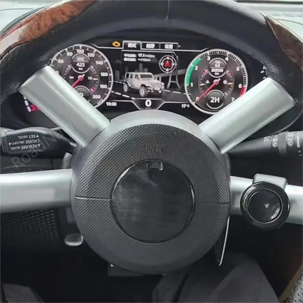 Radio Mobil Speedometer Instrumen Dashboard Jeep Wrangler 3 JK 2007-2011