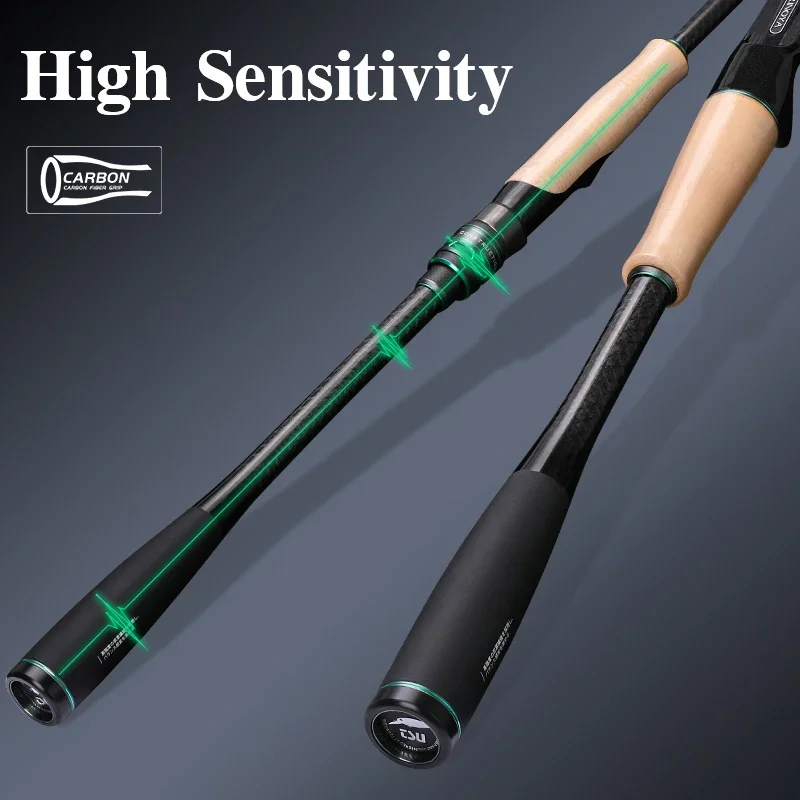 Tsurinoya Agile II – Caña casting lubina en carbono con guías Fuji - imagen 5