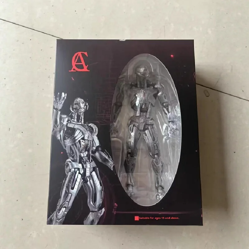 

Фигурка Marvel Superhero Ultron KO Revoltech, шарнирная Коллекционная модель из ПВХ, цветная коробка игрушек