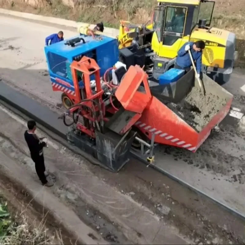 YG Diesel Hydraulic Curb Slipform Machine Concrete Curb Forming Equipment Durable Structure for Roads