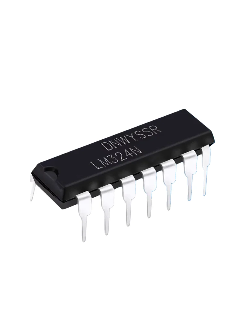 20pcs Directly insert LM324 LM324N four-way operational amplifier operational amplifier IC chip DIP-14 pin