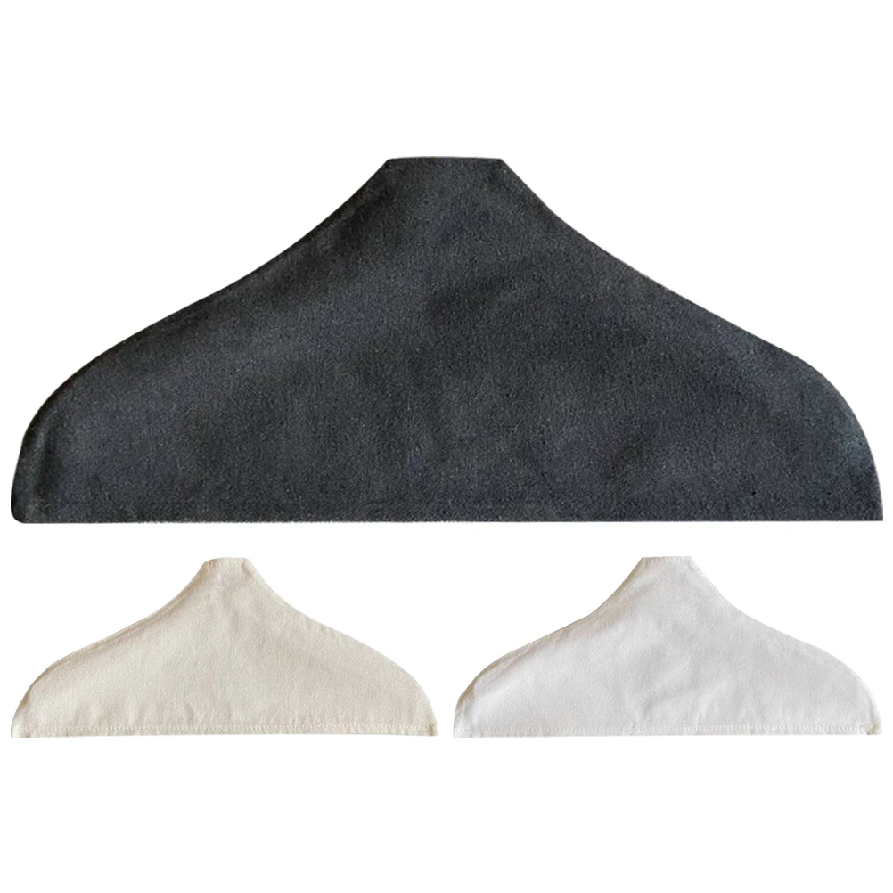 

3pcs Hanger Cover Rack Washable Guard Protection Jeans Cotton Linen Dust Proof Anti Slip Closet Dress Protector