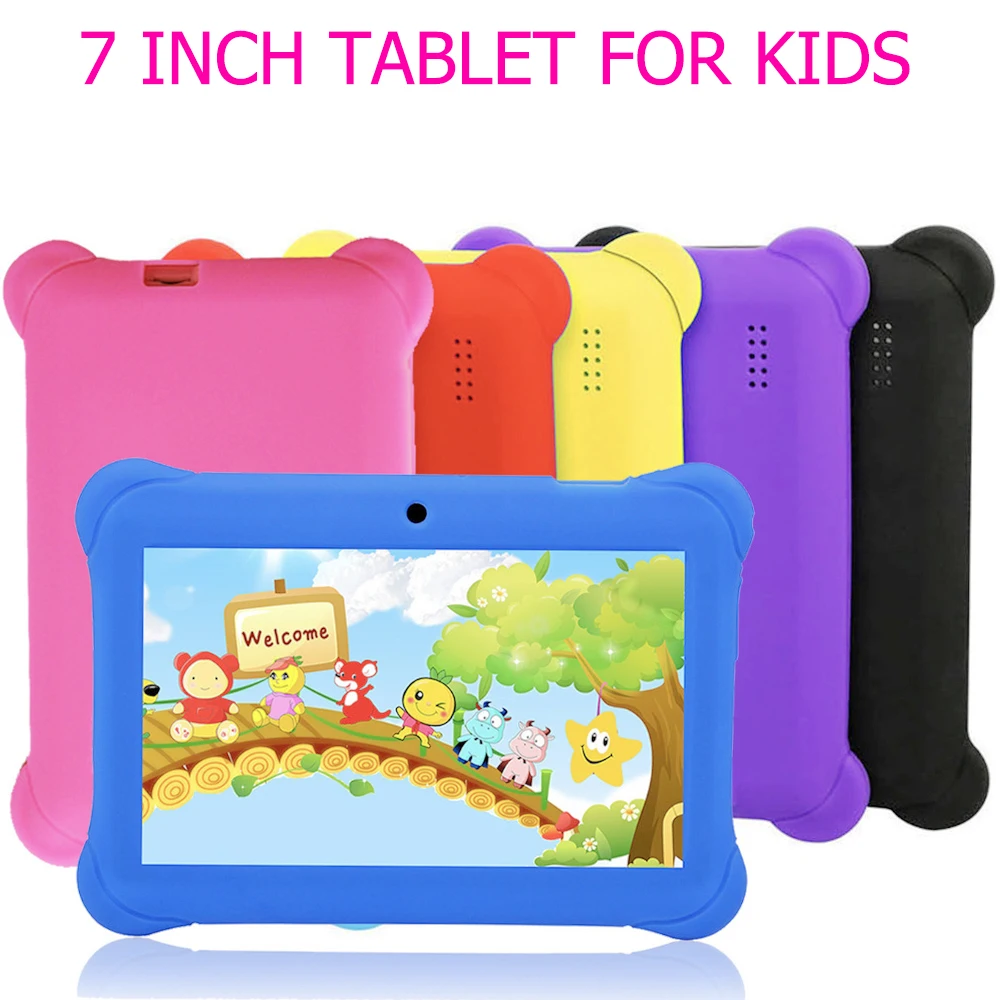 Learning Tablets for Kids 7 Inch 2GB 16GB Kids Tablet Toddler Educationa Toys Gift for Children HD Dual Cameras Android 10