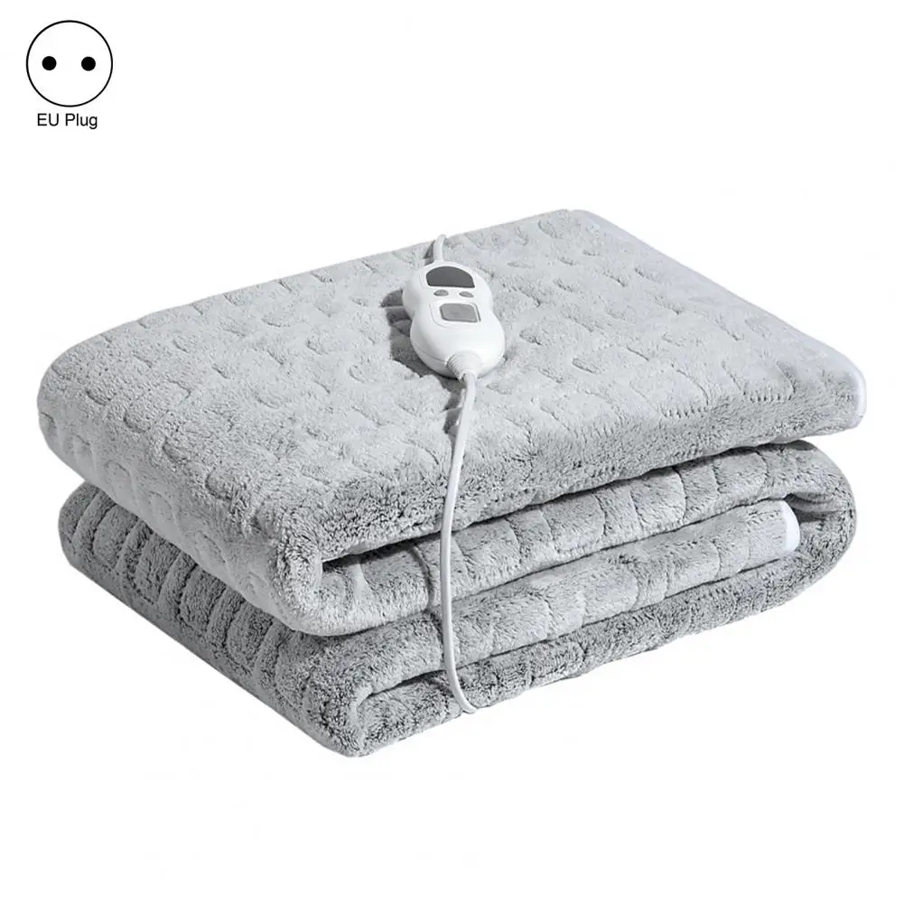 Fashion Constant Temperatures Double Layer Electric Heated Blanket Winter Warming Accessories for Cold Weather