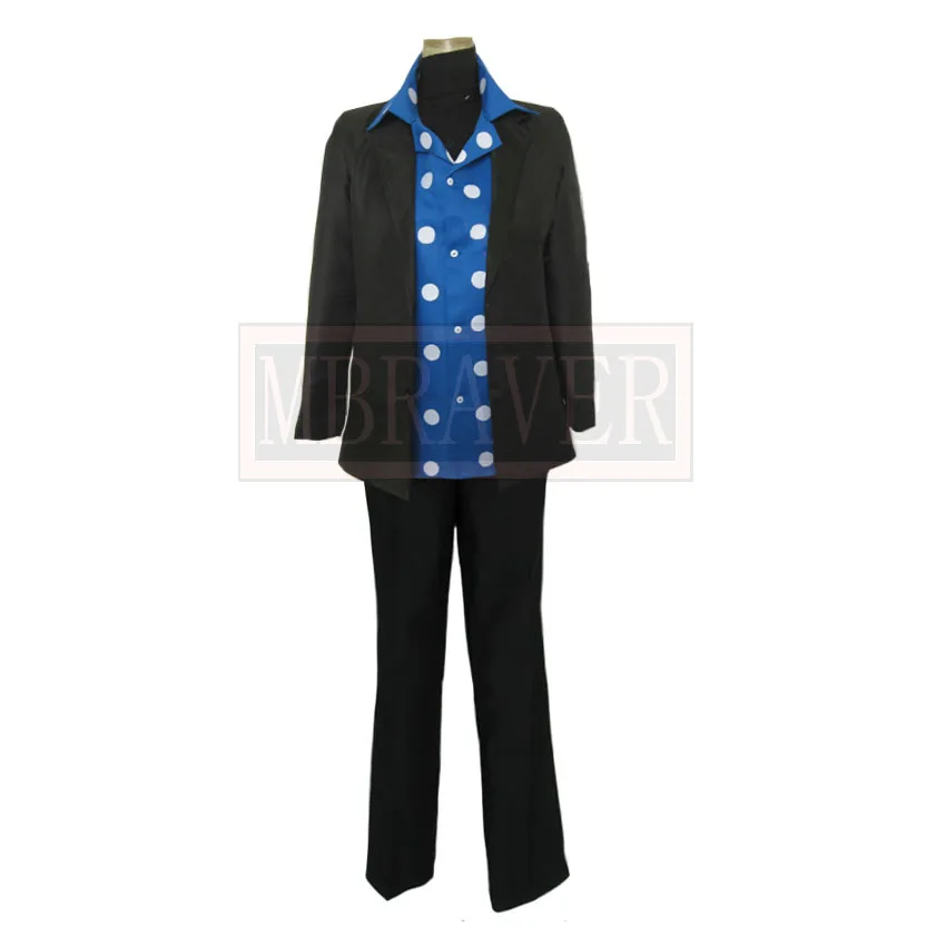 Film Strong World Vinsmoke Sanji Cosplay Costume Halloween Christmas Party Uniform Custom Made Any Size