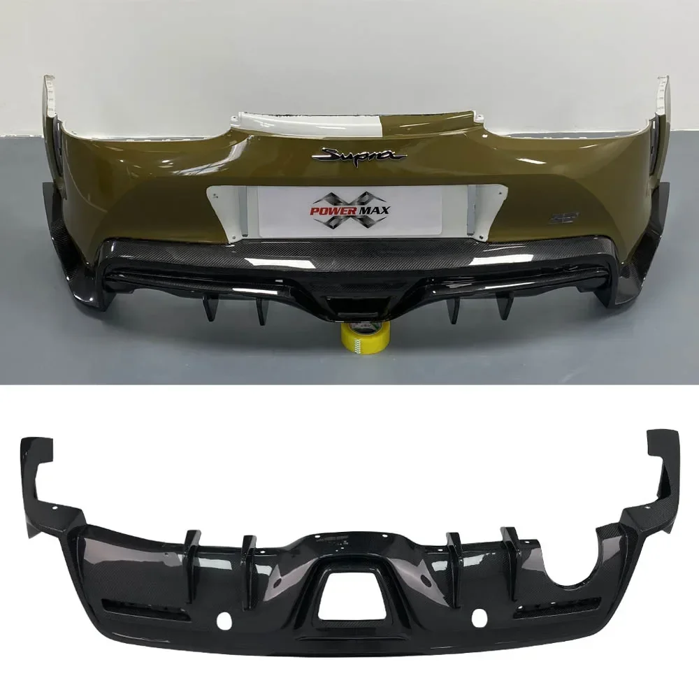 Wholesale Auto MK5 Carbon Fiber Rear Diffuser MB Style Rear bumper diffuser lip for SUPRA A90 2019+