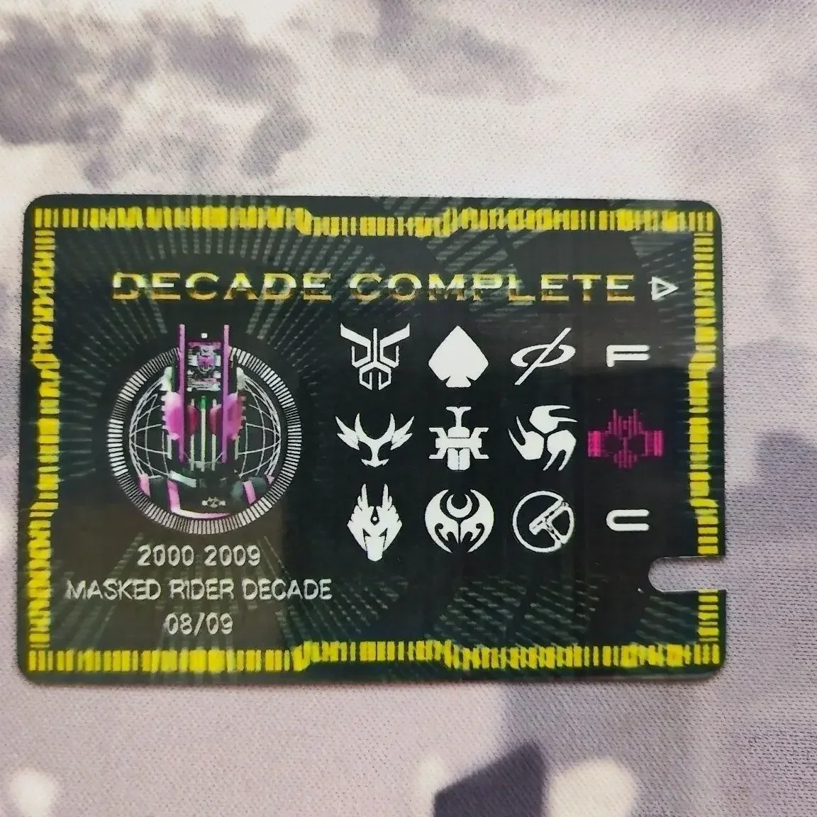 Bandai Kamen Rider Emperor Ride, New God Master Card, Old God Master Card, Digital Card, Haidong God Master Card