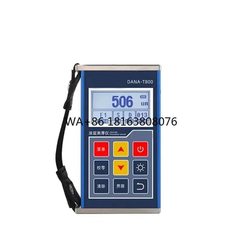 DANA-T800 High Precision Ultrasonic Thickness Gauge Test Instrument for Measuring Steel Pipe Wall