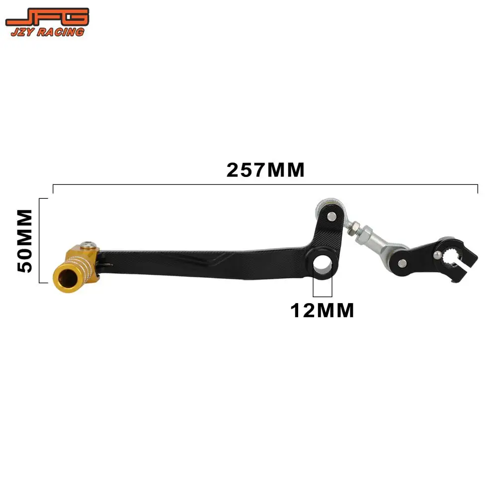 Motorcycle CNC Folding Gear Shifter Lever Shift Pedal Lever Accessories For Suzuki DRZ 125 2003-2024 Dirt Pit Motorbike Aluminum