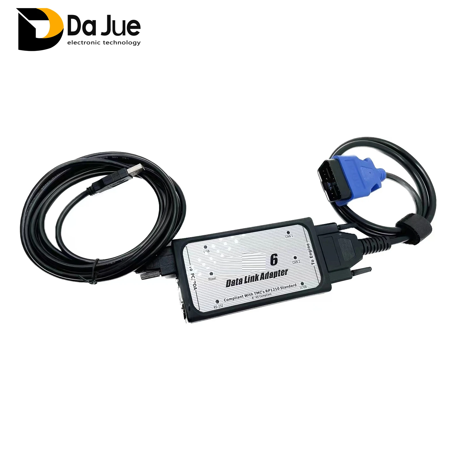 CUMMINS INLINE 6 Plus For Heavy Duty Data Link Adapter Truck Diagnostic Tool obd2 cable For cummins insite Diagnostic scanner