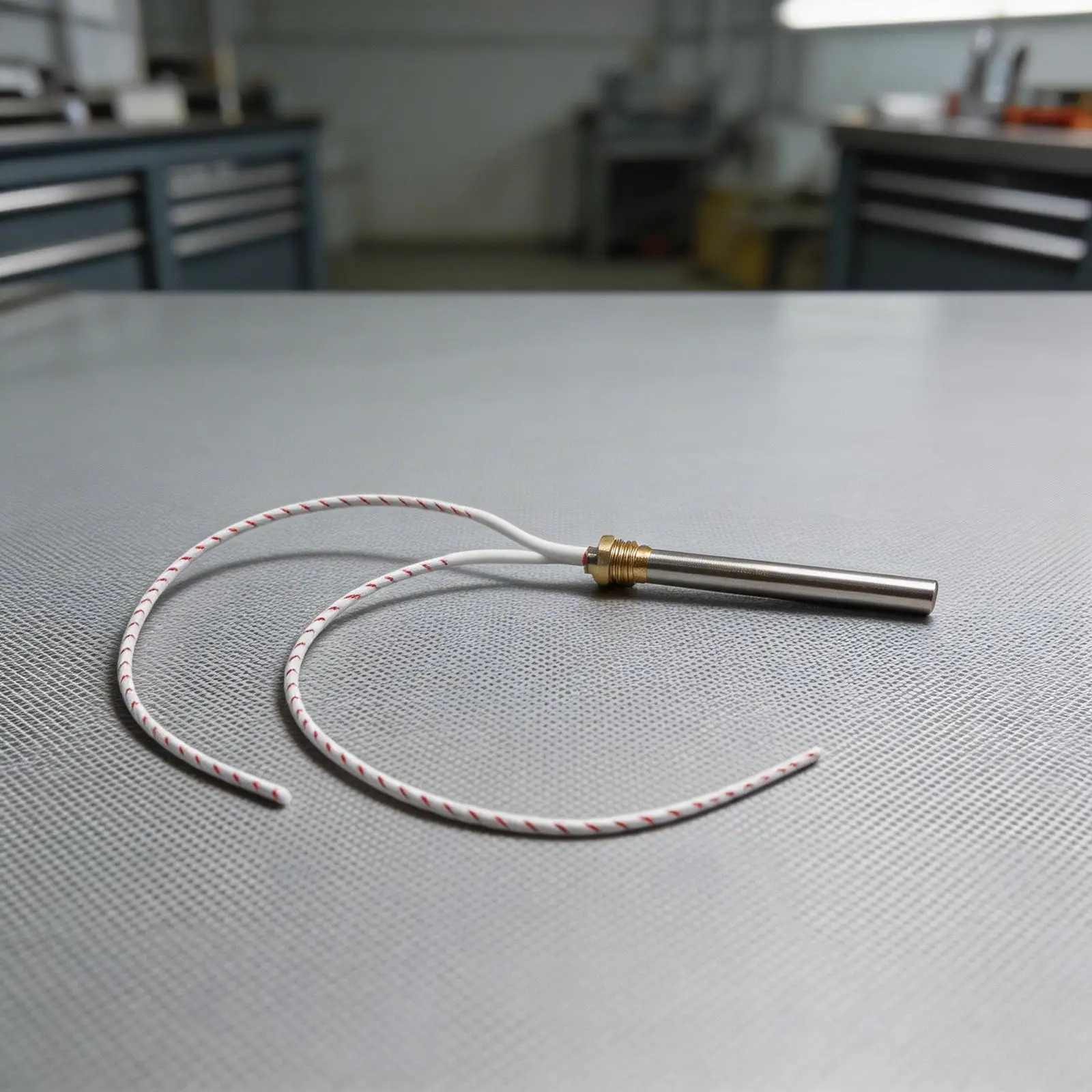 1PCS 140/150/160MM 220v Pellet Furnace Ignition Rod 10mm Diameter Thread 3/8 Inch Heating Element Stainless Steel Parts