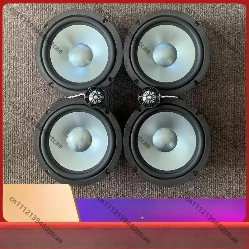 6.5 Inch Mid Bass Tweeter Speaker Kit Plug Play Car Audio Modification Upgrade Auto Sound Replacement Horn Parts