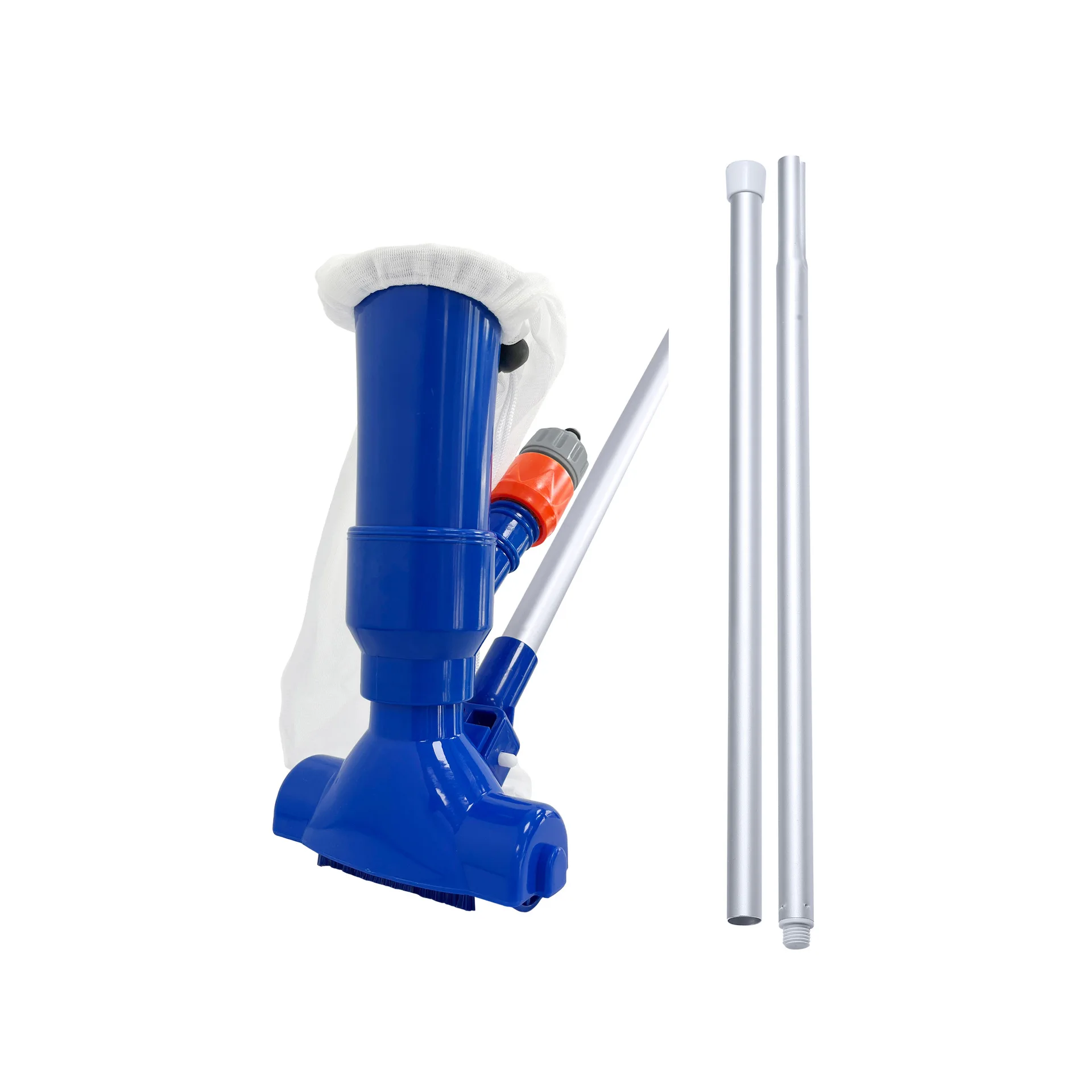 Pool Vacuum Jet Kit with 40 100 cm Aluminum Pole 2 Section Pool Cleaning Tool