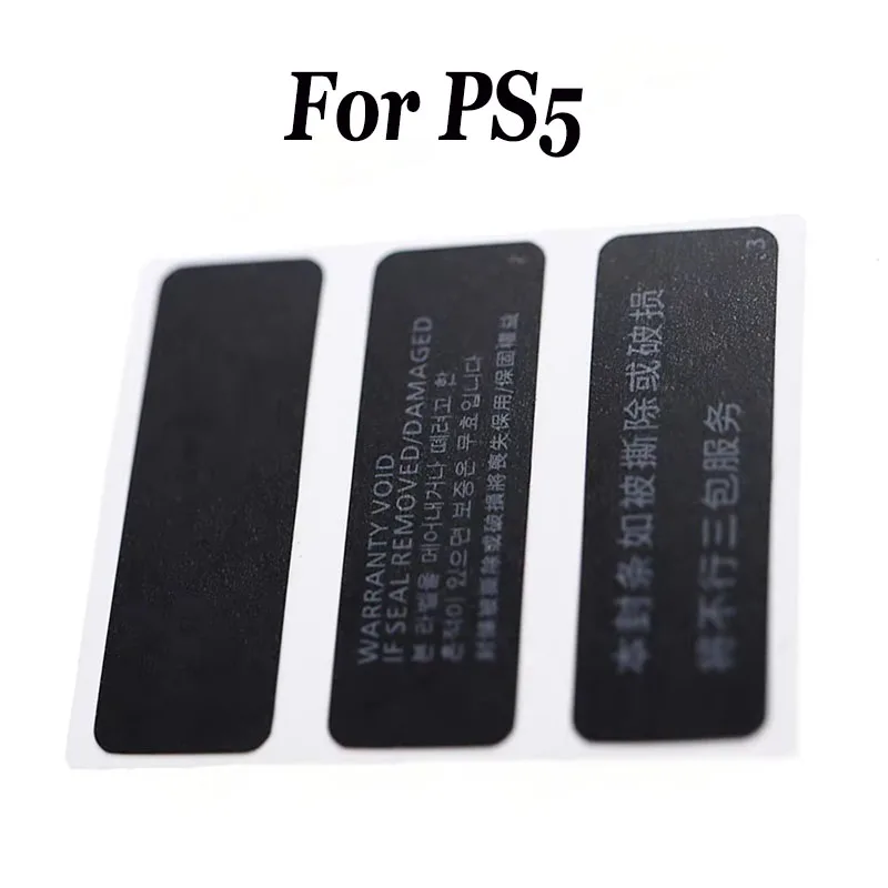 Housing Shell Sticker Lable Seals For PS5 Console Housing Sticker Label for PS5 ConsoleRepair Sticker