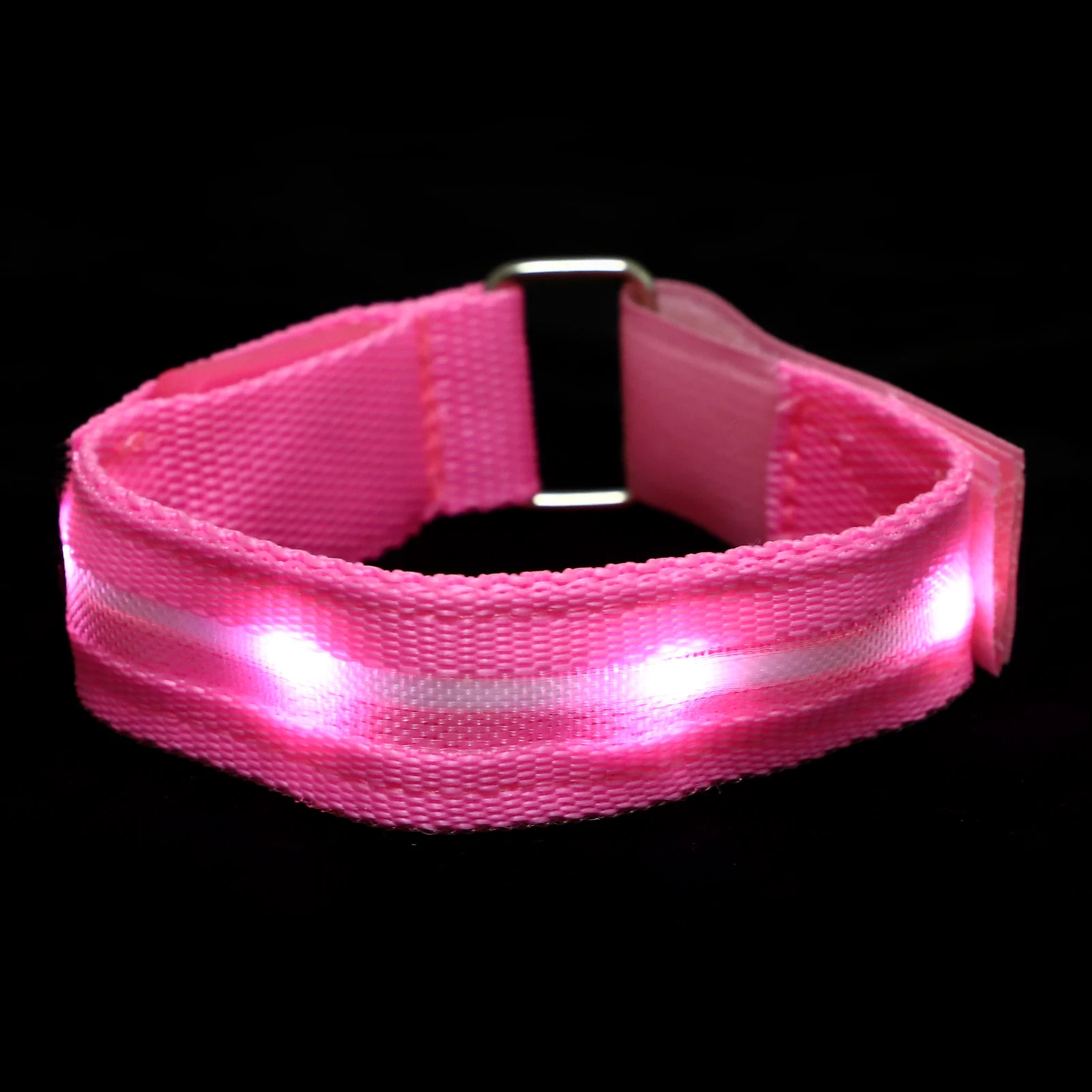 

Glow Bracelets Luminous Armband Glowing Led Running Leg Strap Lighted Pink Armbands Night