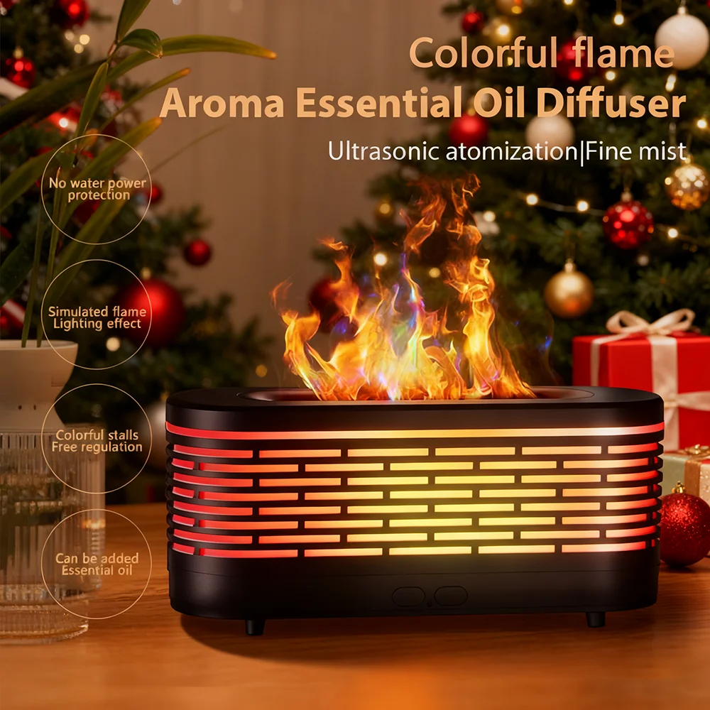 1PC USB Powered Essential Oil Diffuser Also Aroma Diffuser with Colorful Lighting Effects for Home Office Use