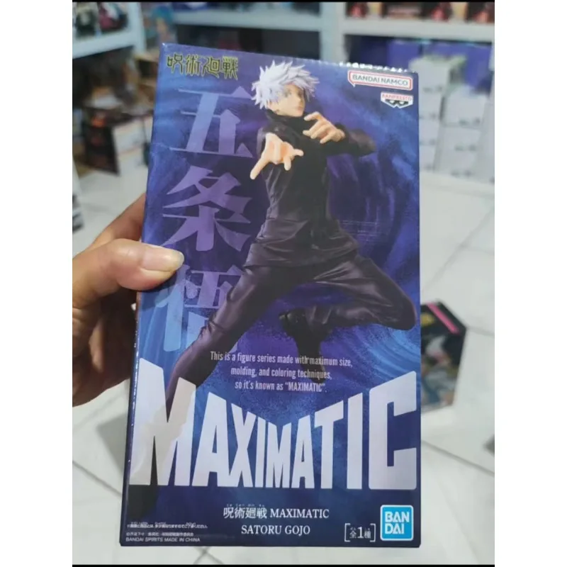 

In Stock Bandai Banpresto Jujutsu Kaisen MAXIMATIC Satoru Gojo Anime Figure Action Figurine PVC Model Collection Toys