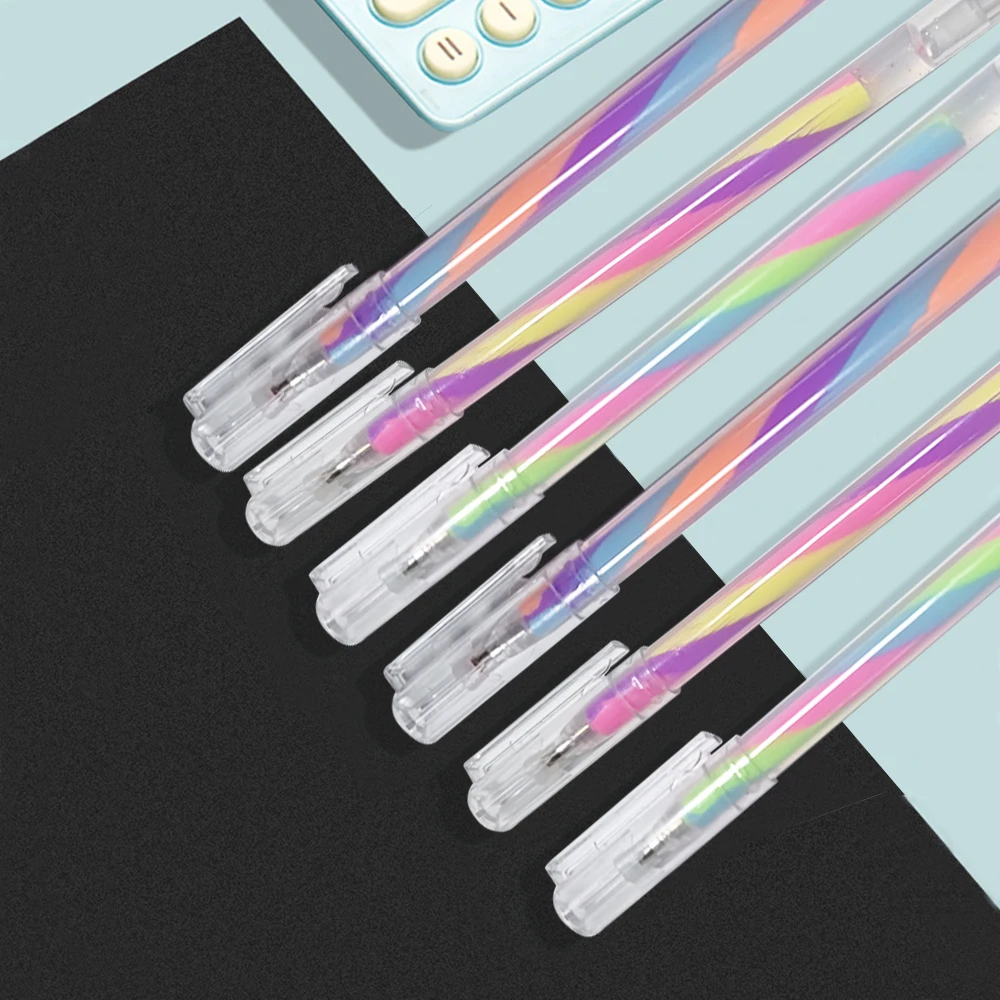3pcs Colorful Gel Pen New Multi Color Eyebrow Tattoo Marker Pen for Microblading Permanent Makeup Skin Mark Pen PMU Accessories