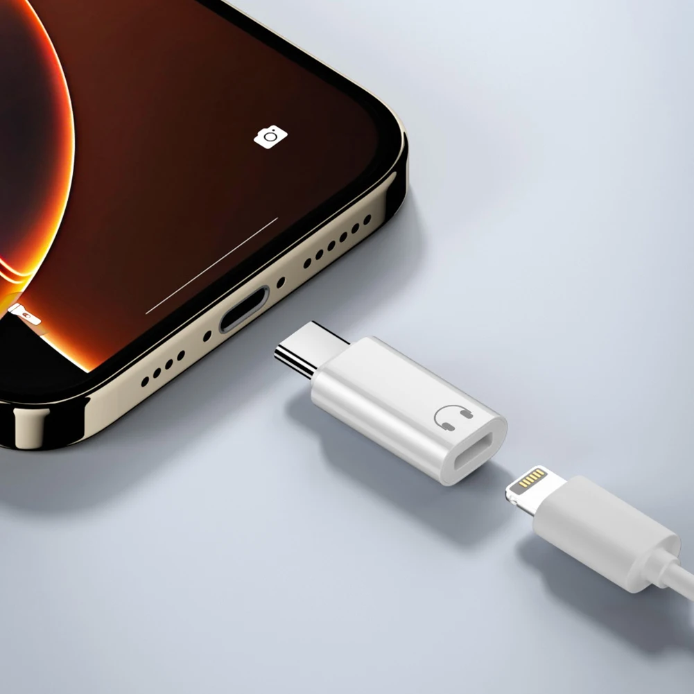 Für IOS Buchse auf Typ C Stecker Adapter USB Typ-C Adapter Stecker Adapter Kopfhörer Adapter für iPhone 15/16 Zubehör