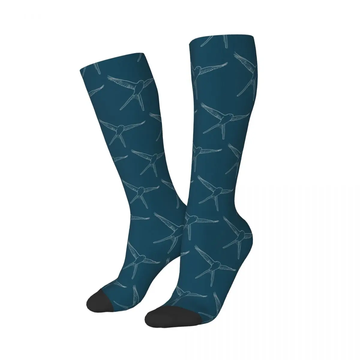 Wingspan Board Game Bird Outlin Socks Harajuku Stockings All Season Long Socks Accessories for Unisex Birthday Present