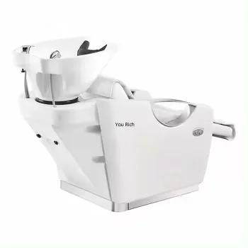 Luxury Electric Adjustable Shampoo Chair Backwash Unit For Hair Salon Barbershop Spa Professional Hair Washing Furniture Decor