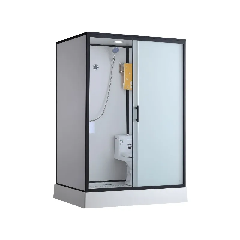 Integrated shower room, bathroom, simple bathroom toilet in rural hotels