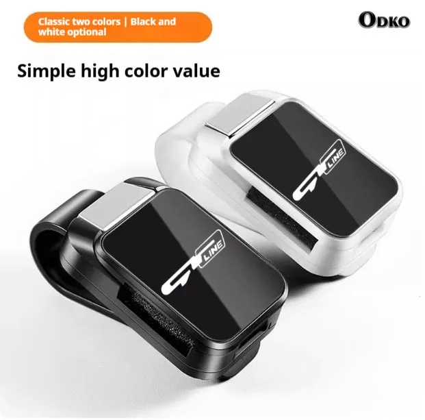 

Car Interior Sun Visor Eyeglasses Holder Sunglasses Clip For Peugeot GT GTline 3008 308 T9 208 508 2008 Rifter 5008 207 206