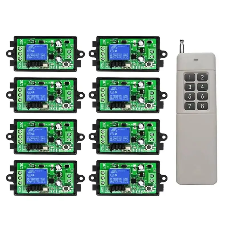 A99E-DC12V 1CH RF Relay Switch Light /Lamp/ Garage Doors For Light /Lamp/ Garage Doors Shutters Projection Screen