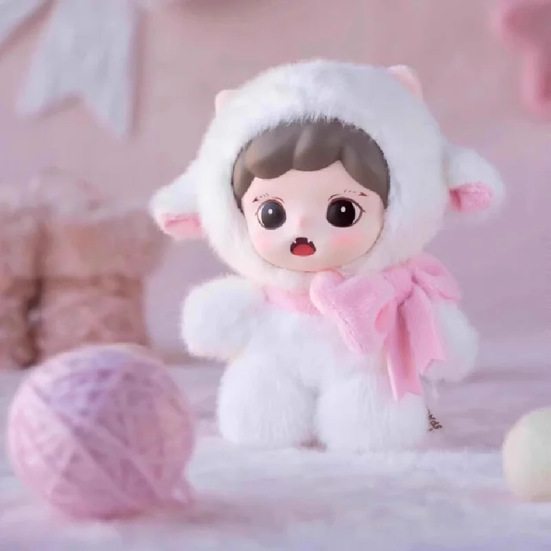 Genuine Zorra Fluffy Cabin Series Vinyl Dolls Blind Box Toys Cute Backpack Pendants Model Cartoon Decor Adult Kids Surprise Gift