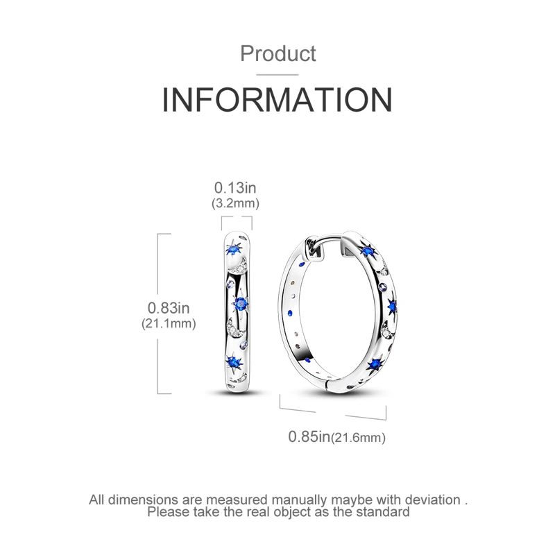 Original 925 Silver Retro Snowflake Earrings (Multiple Styles) For Women Luxury DIY Jewelry Daily Festival Gift Hypoallergenic