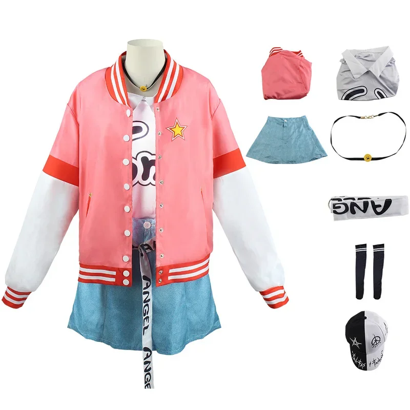 Anime Project Sekai Colorful Stage feat Vivid BAD SQUAD Azusawa Kohane Cosplay Costume School Uniform Jacket