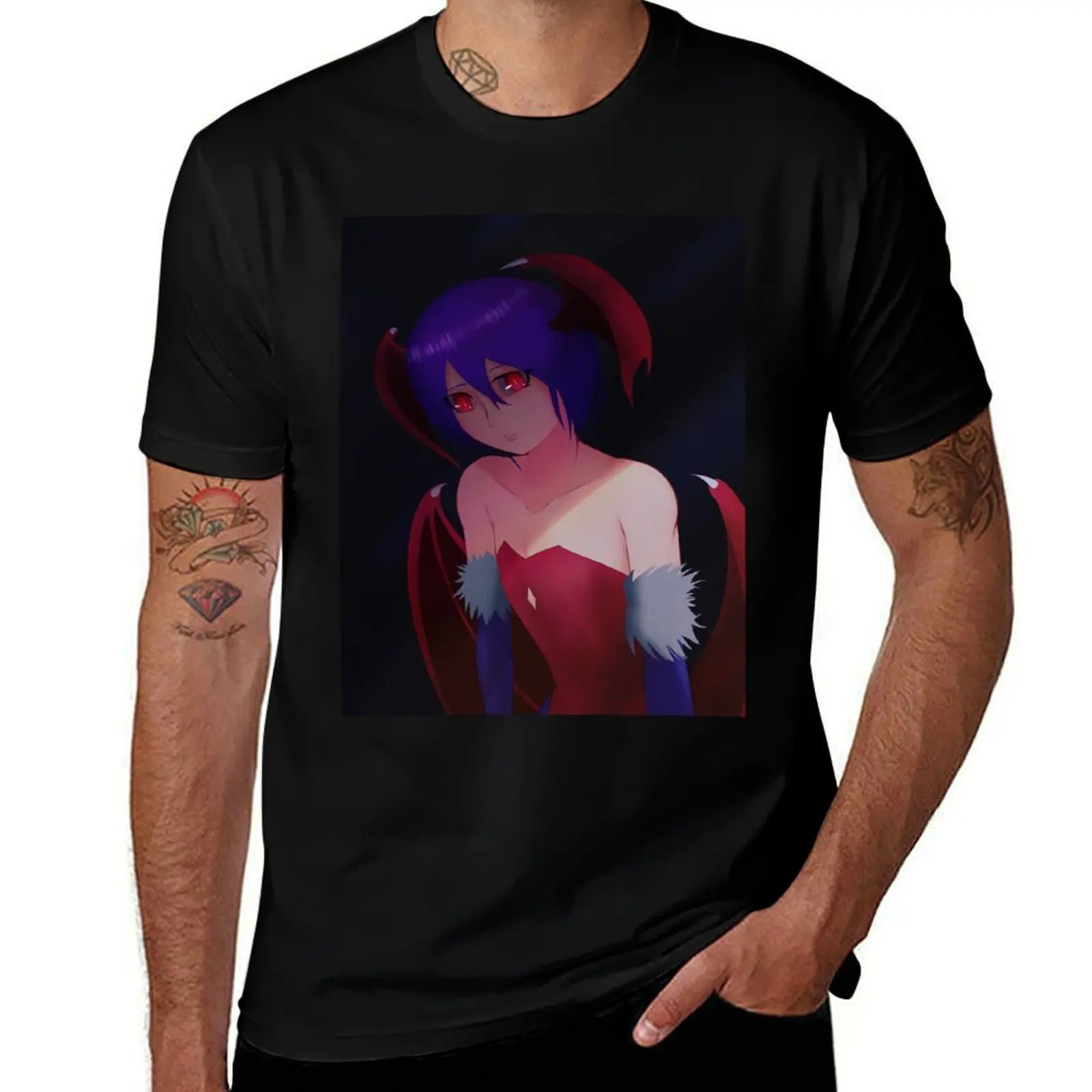 

Lilith Aensland T-Shirt Standard Fit Solid Tee Shirt